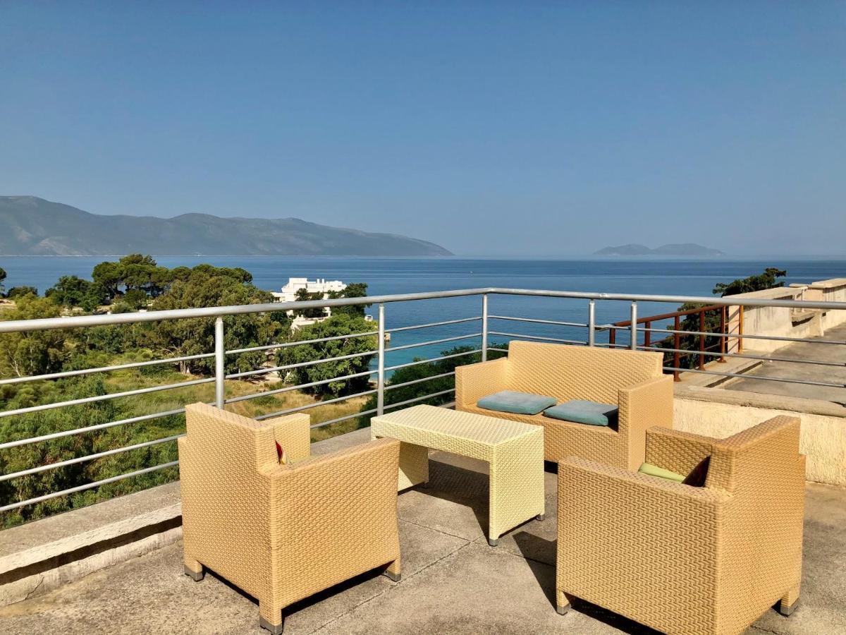 Appartamento Con Vista Mare Vlore Bagian luar foto